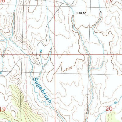 United States Geological Survey Wapiti Peak, CO (1986, 24000-Scale) digital map