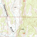 United States Geological Survey Wapiti Peak, CO (1986, 24000-Scale) digital map