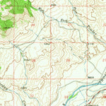 United States Geological Survey Wapiti, WY (1957, 62500-Scale) digital map