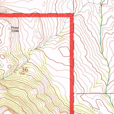 United States Geological Survey Wapiti, WY (1991, 24000-Scale) digital map
