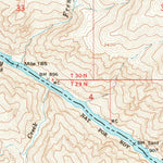 United States Geological Survey Wapshilla Creek, ID-OR (1963, 24000-Scale) digital map