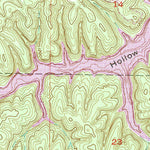 United States Geological Survey War Eagle, AR (1957, 24000-Scale) digital map