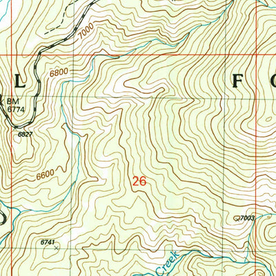 United States Geological Survey War Eagle Mountain, ID (2004, 24000-Scale) digital map