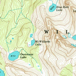 United States Geological Survey Warbonnet Peak, ID (1972, 24000-Scale) digital map