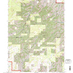 United States Geological Survey Warbonnett Peak, WY (1992, 24000-Scale) digital map