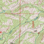 United States Geological Survey Warbonnett Peak, WY (1992, 24000-Scale) digital map