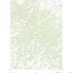 United States Geological Survey Warbonnett Peak, WY (2023, 24000-Scale) digital map