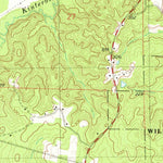 United States Geological Survey Ward, AL (1974, 24000-Scale) digital map