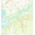 United States Geological Survey Ward Basin, FL (1970, 24000-Scale) digital map