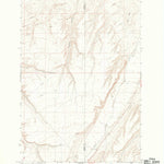 United States Geological Survey Ward Butte, OR (1968, 24000-Scale) digital map