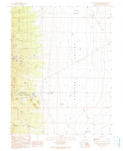 United States Geological Survey Ward Charcoal Ovens, NV (1990, 24000-Scale) digital map