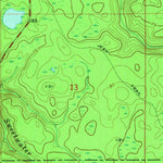 United States Geological Survey Ward, FL (1972, 24000-Scale) digital map