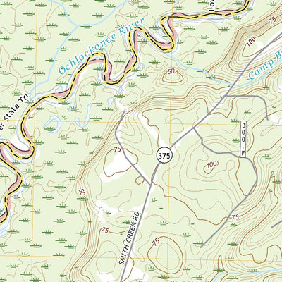 United States Geological Survey Ward, FL (2021, 24000-Scale) digital map