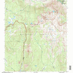 United States Geological Survey Ward Mountain, CA (2004, 24000-Scale) digital map