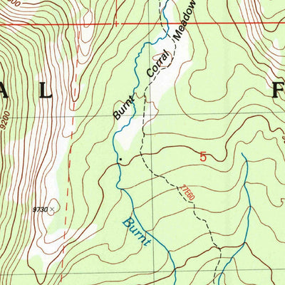 United States Geological Survey Ward Mountain, CA (2004, 24000-Scale) digital map