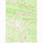 United States Geological Survey Ward Mountain, MT (1964, 24000-Scale) digital map