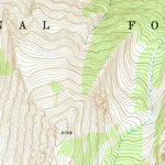 United States Geological Survey Ward Mountain, MT (1964, 24000-Scale) digital map
