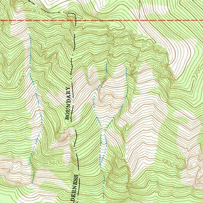 United States Geological Survey Ward Mountain, MT (1964, 24000-Scale) digital map