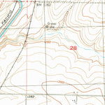 United States Geological Survey Warden, WA (1954, 24000-Scale) digital map