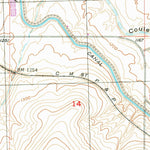United States Geological Survey Warden, WA (1954, 24000-Scale) digital map