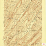 United States Geological Survey Wardensville, WV-VA (1922, 62500-Scale) digital map