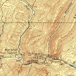 United States Geological Survey Wardensville, WV-VA (1922, 62500-Scale) digital map