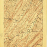 United States Geological Survey Wardensville, WV-VA (1924, 62500-Scale) digital map