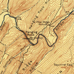 United States Geological Survey Wardensville, WV-VA (1924, 62500-Scale) digital map