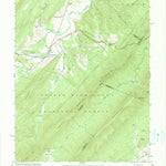 United States Geological Survey Wardensville, WV-VA (1965, 24000-Scale) digital map