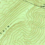 United States Geological Survey Wardensville, WV-VA (1965, 24000-Scale) digital map