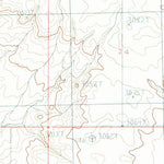 United States Geological Survey Wards Dam, MT (1984, 24000-Scale) digital map