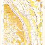 United States Geological Survey Ware, IL-MO (1948, 24000-Scale) digital map