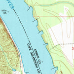 United States Geological Survey Ware, IL-MO (1993, 24000-Scale) digital map