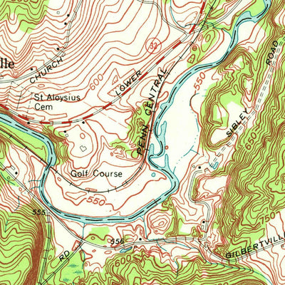 United States Geological Survey Ware, MA (1969, 24000-Scale) digital map