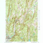 United States Geological Survey Ware, MA (1969, 25000-Scale) digital map