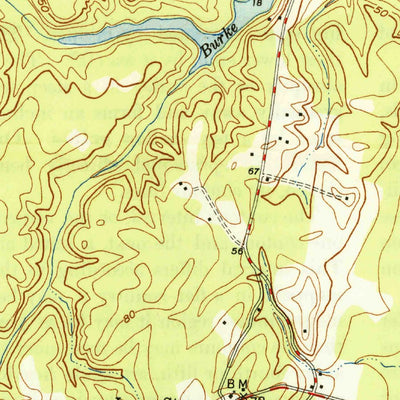 United States Geological Survey Ware Neck, VA (1948, 24000-Scale) digital map