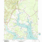 United States Geological Survey Ware Neck, VA (1965, 24000-Scale) digital map