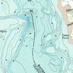 United States Geological Survey Ware Neck, VA (1965, 24000-Scale) digital map
