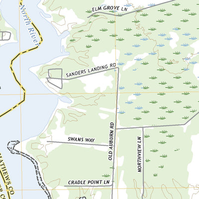 United States Geological Survey Ware Neck, VA (2022, 24000-Scale) digital map