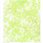 United States Geological Survey Ware Shoals West, SC (1971, 24000-Scale) digital map