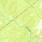 United States Geological Survey Ware Shoals West, SC (1971, 24000-Scale) digital map