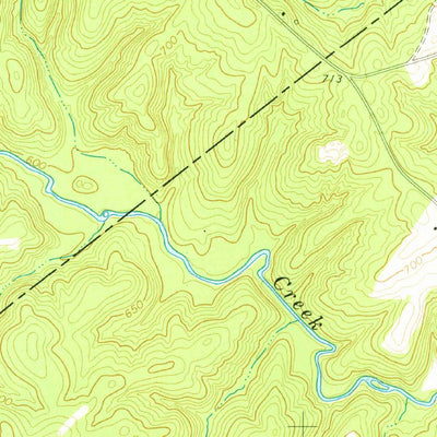 United States Geological Survey Ware Shoals West, SC (1971, 24000-Scale) digital map