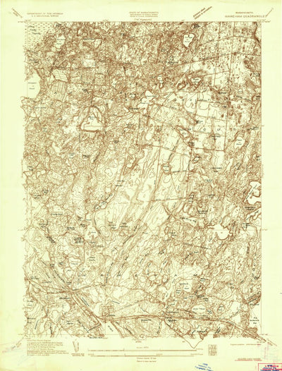 United States Geological Survey Wareham, MA (1935, 24000-Scale) digital map