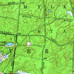 United States Geological Survey Wareham, MA (1957, 24000-Scale) digital map
