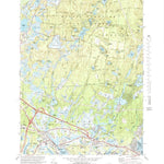 United States Geological Survey Wareham, MA (1972, 25000-Scale) digital map