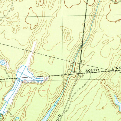 United States Geological Survey Wareham, MA (1972, 25000-Scale) digital map