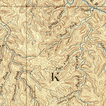 United States Geological Survey Warfield, WV-KY-VA (1887, 125000-Scale) digital map