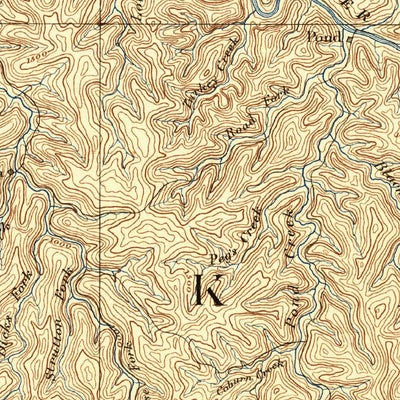 United States Geological Survey Warfield, WV-KY-VA (1887, 125000-Scale) digital map