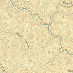 United States Geological Survey Warfield, WV-KY-VA (1891, 125000-Scale) digital map