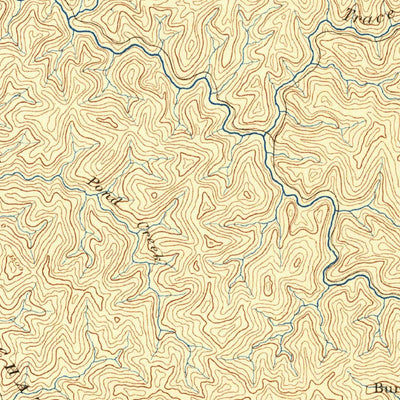 United States Geological Survey Warfield, WV-KY-VA (1891, 125000-Scale) digital map